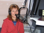 Me at the mic at Positive Hit Radio The Current